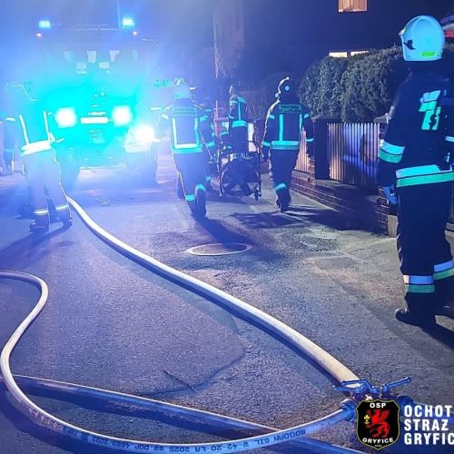 Pożar mieszkania przy ulicy Gdyńskiej