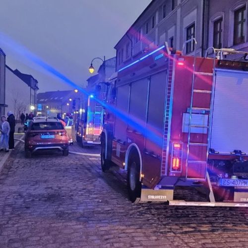 Pożar mieszkania przy ul. Niepodległości