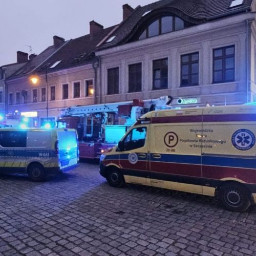 Pożar mieszkania przy ul. Niepodległości