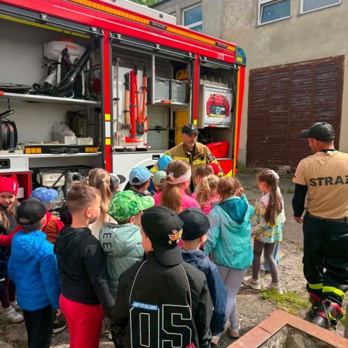 Odwiedziny Przedszkola nr 1 w OSP Gryfice
