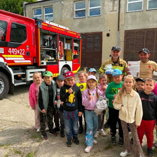 Odwiedziny Przedszkola nr 1 w OSP Gryfice
